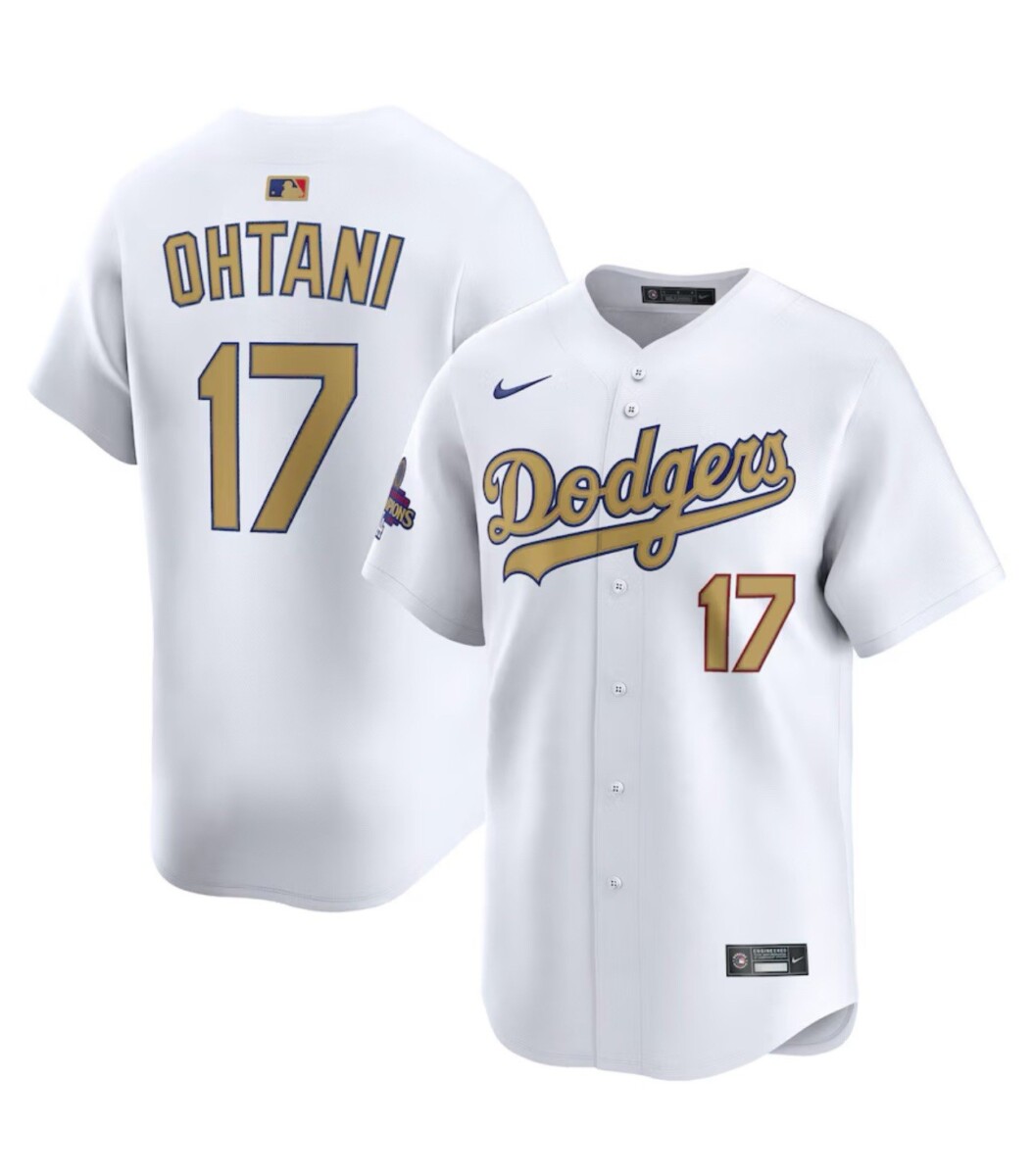 Camiseta Shohei Ohtani Los Angeles Dodgers Nike 2025 Gold Collection Limited