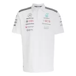 Camiseta Polo Team Mercedes AMG Petronas Oficial 2025