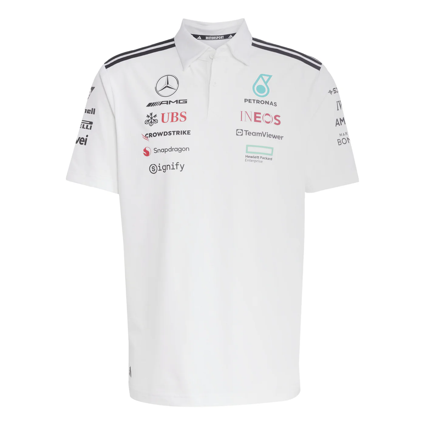 Camiseta Polo Team Mercedes AMG Petronas Oficial 2025