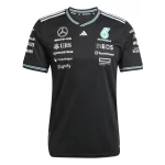 Playera Mercedes AMG Petronas Oficial Negra 2025