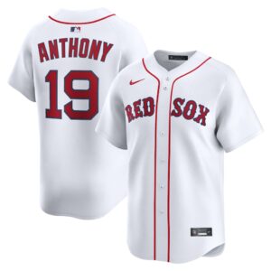 Men's Boston Red Sox Roman Anthony Nike White Home Limited Player Jersey