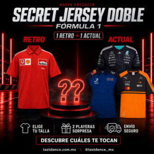 Secret Jersey F1 Doble (1 Retro + 1 Actual)