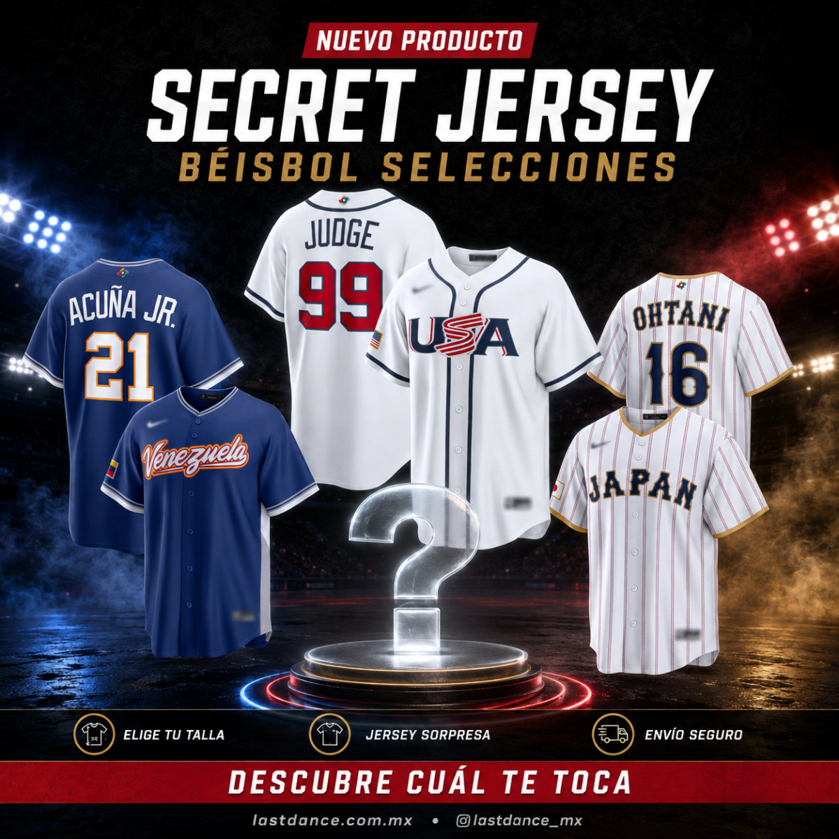 Secret Jersey MLB Estrellas