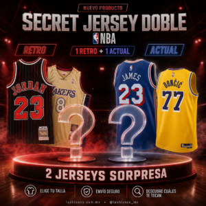 Secret Jersey NBA Doble (1 Retro + 1 Actual)