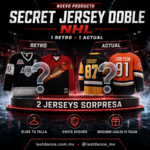 Secret Jersey NHL Doble (1 Retro + 1 Actual)
