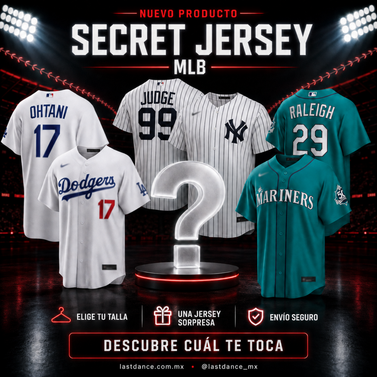 Secret Jersey MLB Actual