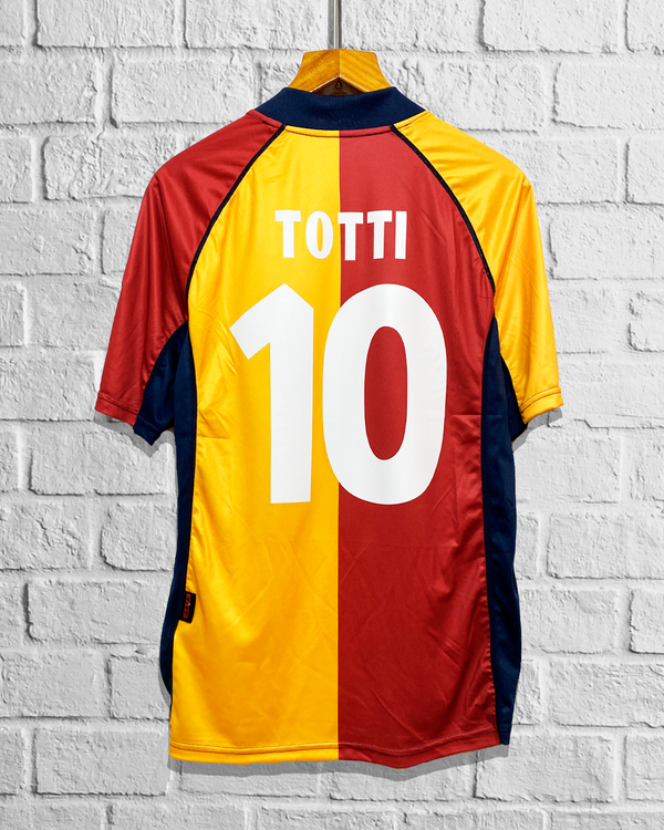 Jersey Retro Roma 2001-2002 Champions League Totti - Imagen 2