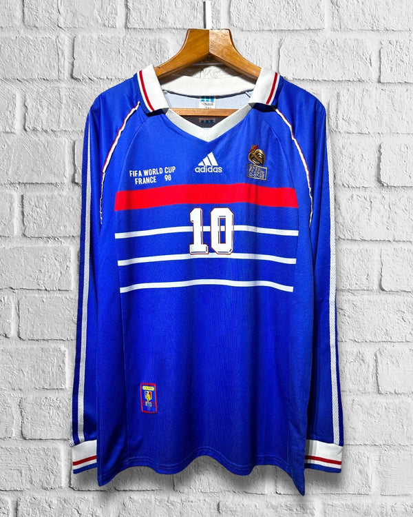 Jersey Retro Francia 1998 Local Zidane