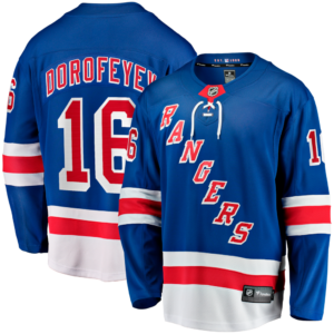 Camiseta de local Breakaway de Pavel Dorofeyev de los New York Rangers de Fanatics - Azul