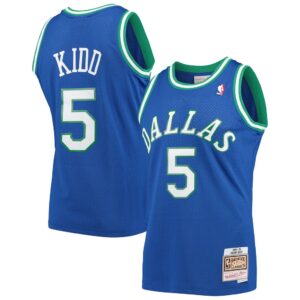 Jason Kidd Dallas Mavericks Mitchell & Ness 1994/95 Hardwood Classics Swingman Jersey