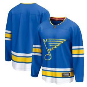 Camiseta de local de los St. Louis Blues Fanatics Breakaway - Azul