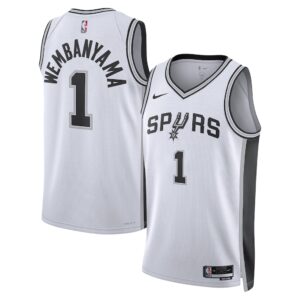 Victor Wembanyama San Antonio Spurs Nike Camiseta Swingman unisex