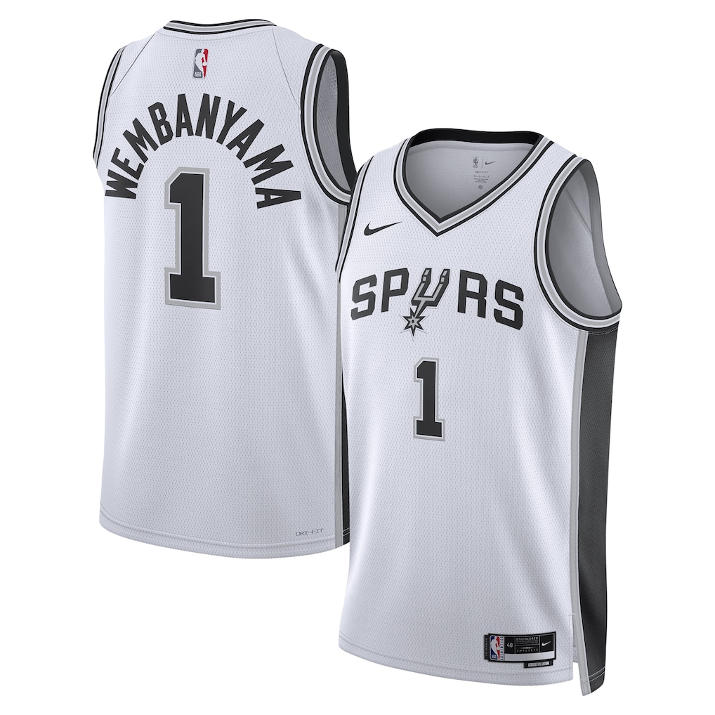 Victor Wembanyama San Antonio Spurs Nike Camiseta Swingman unisex