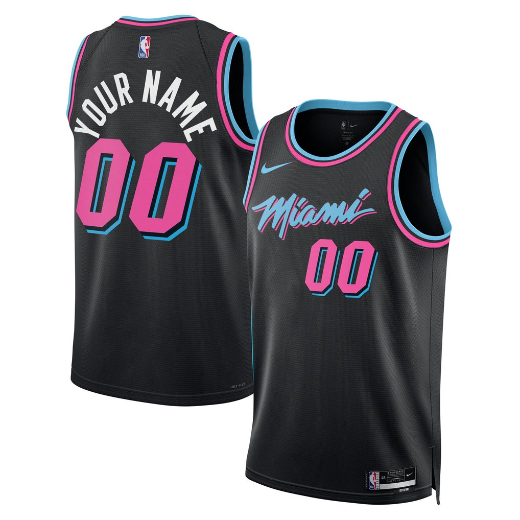 Miami Heat Nike Unisex 2025/26 City Edition Swingman Custom Jersey