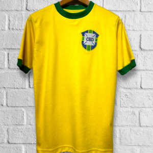 Jersey Retro Brasil 1970 Local Pele