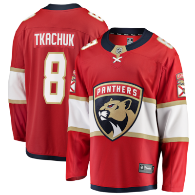 Camiseta Fanatics Home Breakaway de Brady Tkachuk de los Florida Panthers - Roja