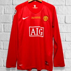 Jersey Retro Manchester United 2008 Local Ronaldo Final Champions League