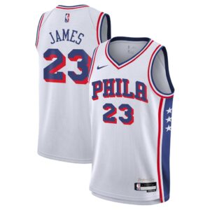 LeBron James Philadelphia 76ers Nike Youth Swingman Jersey