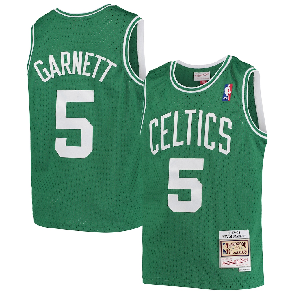 Kevin Garnett Boston Celtics Mitchell & Ness Youth 2007/08 Camiseta Swingman Hardwood Classics