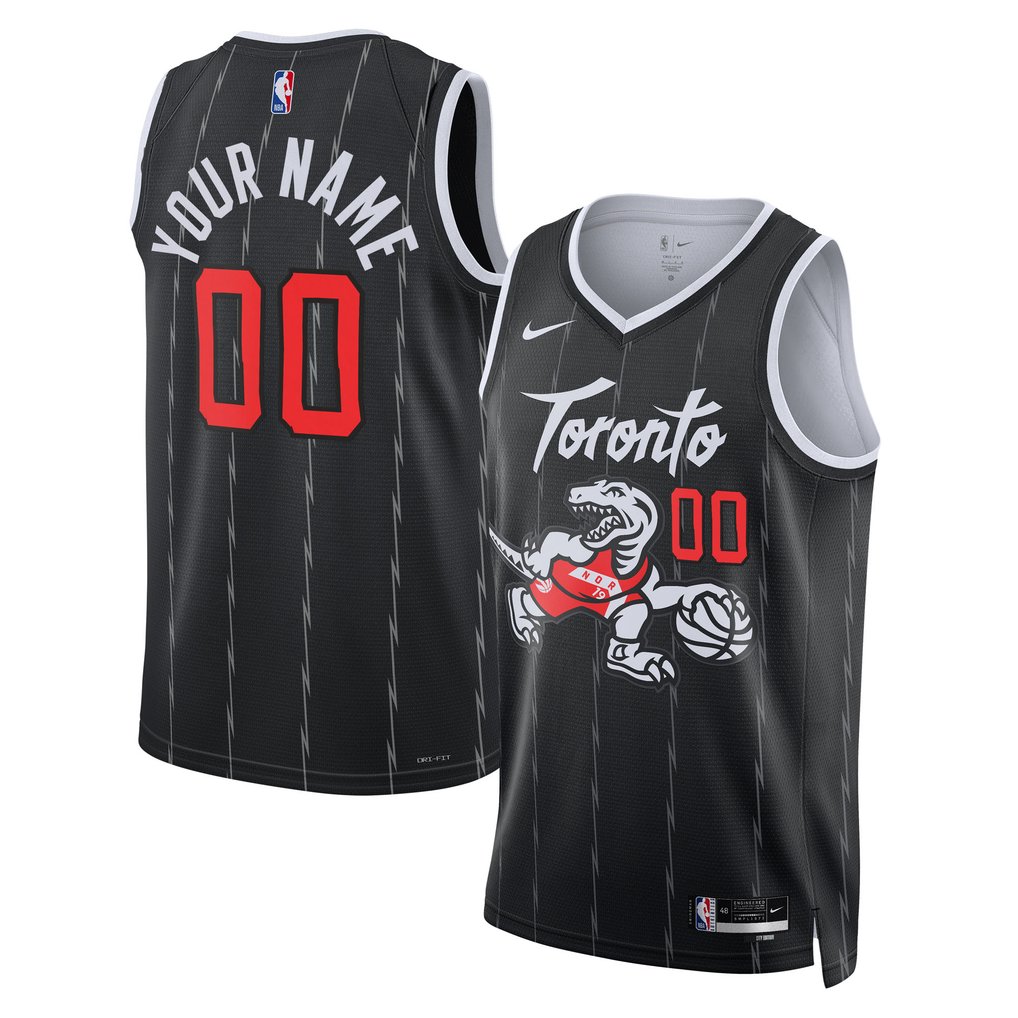 Toronto Raptors Nike Unisex 2025/26 City Edition Swingman Custom Jersey