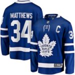 Camiseta de local de Auston Matthews de los Toronto Maple Leafs Fanatics Breakaway - Azul marino