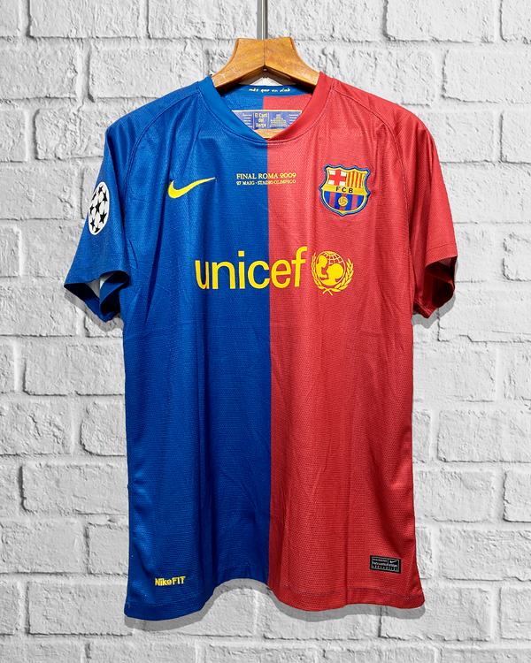 Jersey Retro Barcelona 2008-2009 Final Champions League Messi