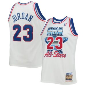 Michael Jordan Eastern Conference Mitchell & Ness Hardwood Classics 1992 NBA All-Star Game Authentic Jersey