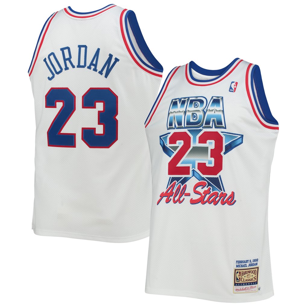 Michael Jordan Eastern Conference Mitchell & Ness Hardwood Classics 1992 NBA All-Star Game Authentic Jersey