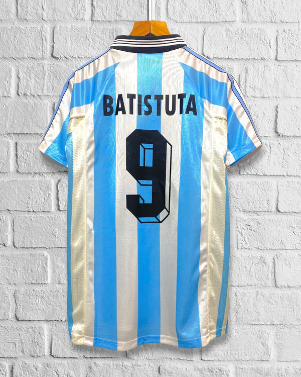 Jersey Retro Argentina Francia 1998 Local Batistuta - Image 2