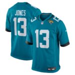 Camiseta Nike del equipo Tim Jones Jacksonville Jaguars - Verde azulado