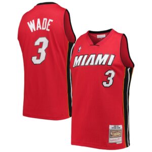 Dwyane Wade Miami Heat Mitchell & Ness Hardwood Classics Swingman Jersey