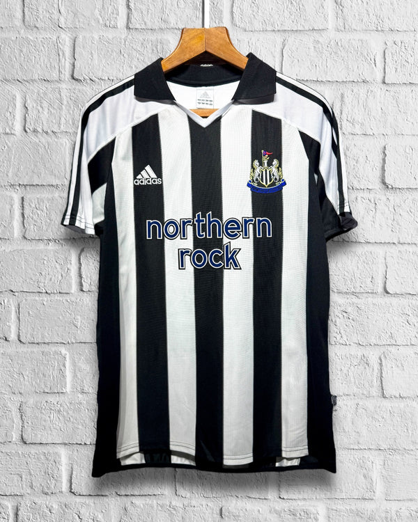 Jersey Retro Newcastle United 2003-2005 Local Pelicula Gol