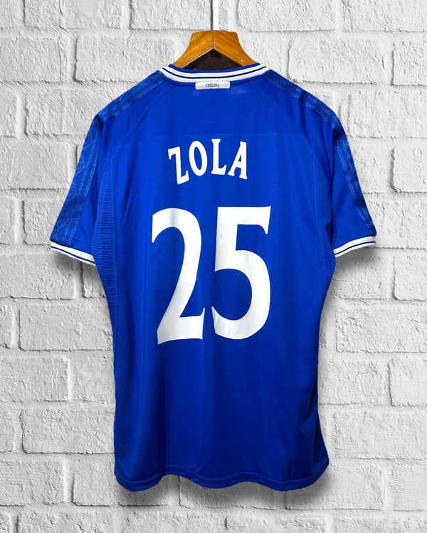 Jersey Retro Chelsea 1999-2001 Local Zola