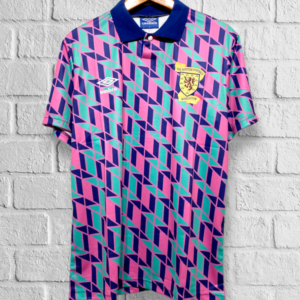 Jersey Retro Escocia 1989 Rosa