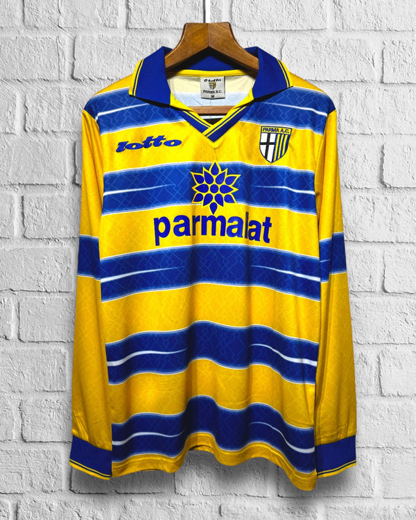 Jersey Retro Parma 1998-1999 Local Manga Larga