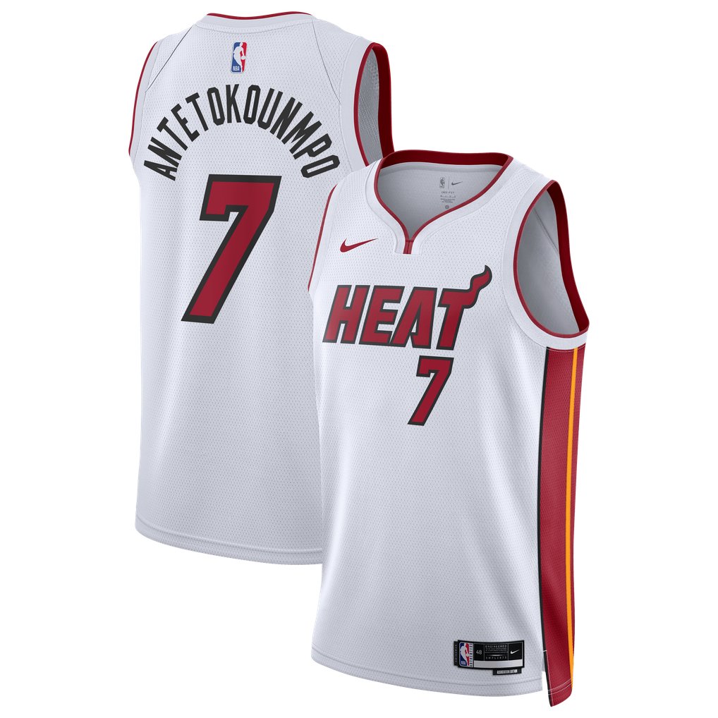 Giannis Antetokounmpo Miami Heat Nike Unisex Swingman Jersey