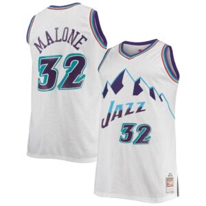 Camiseta Karl Malone Utah Jazz Mitchell & Ness 1996/97 Big & Tall Hardwood Classics Swingman