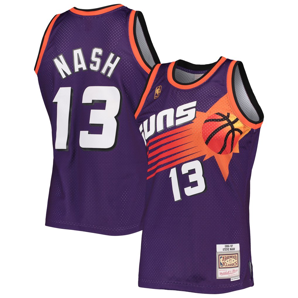Steve Nash Phoenix Suns Mitchell & Ness 1996/97 Hardwood Classics Swingman Jersey