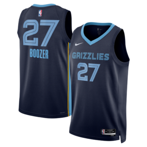 Camiseta unisex Nike Swingman de Cameron Boozer de los Memphis Grizzlies para el Draft de la NBA 2026