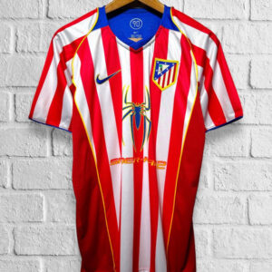 Jersey Retro Atletico de Madrid Spider-Man 2004-2005 Local Torres