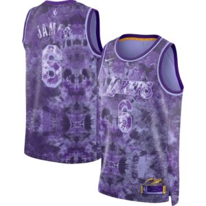 Camiseta LeBron James Los Angeles Lakers Nike Unisex Select Series Swingman