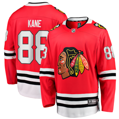 Camiseta de jugador local de Patrick Kane de los Chicago Blackhawks Fanatics Breakaway - Roja