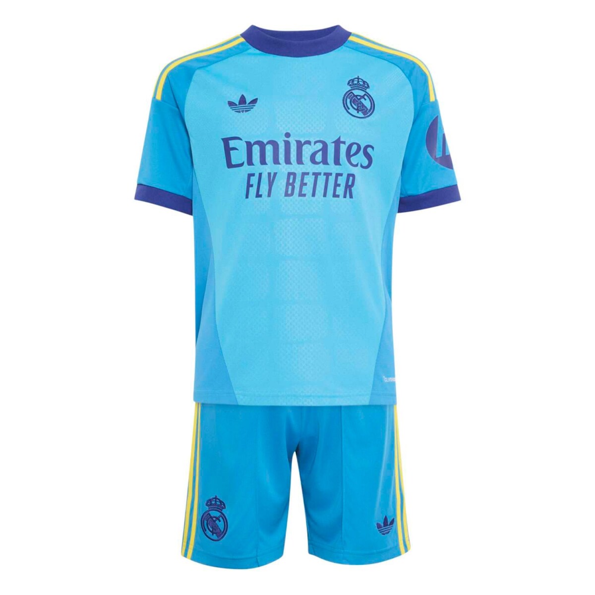 Jersey Adidas Real Madrid Portero Visita 26/27 Nino
