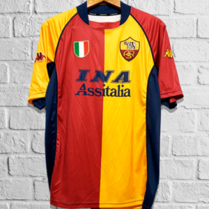 Jersey Retro Roma 2001-2002 Champions League Totti