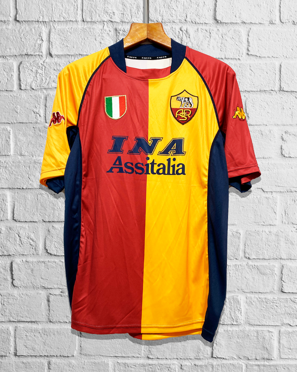 Jersey Retro Roma 2001-2002 Champions League Totti