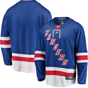 Camiseta local New York Rangers Fanatics Breakaway - Azul