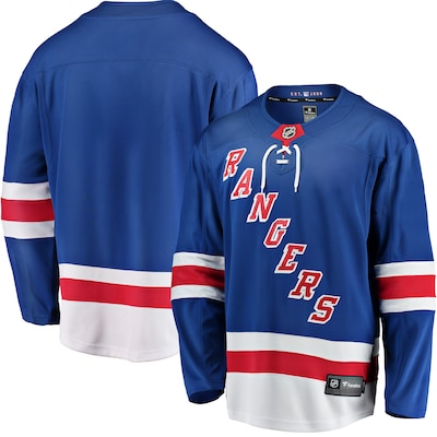 Camiseta local New York Rangers Fanatics Breakaway - Azul