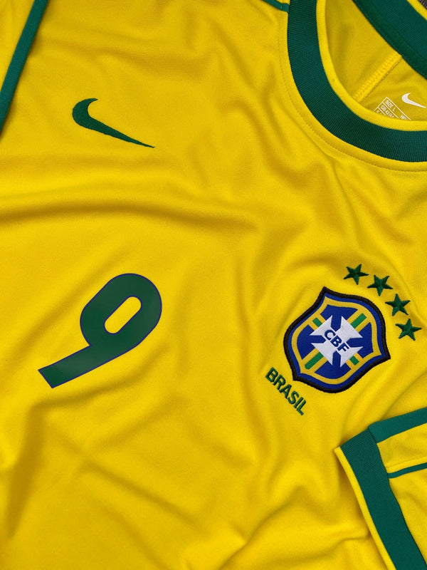 Jersey Retro Brasil 1998 Local Ronaldo