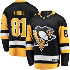 Camiseta de local de Sidney Crosby de los Pittsburgh Penguins Fanatics Breakaway - Negra