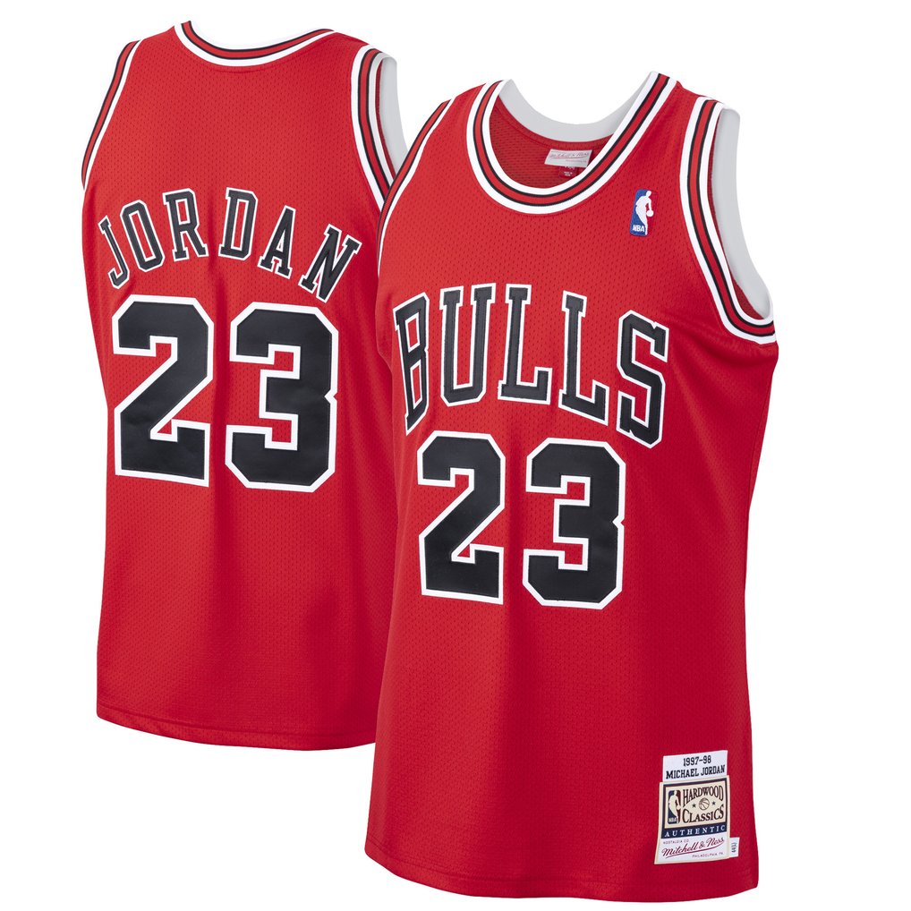Michael Jordan Chicago Bulls Mitchell & Ness 1997/98 Hardwood Classics Authentic Jersey